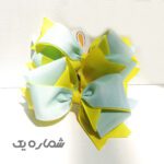 گلسر پاپیونی دخترانه سایز بزرگ