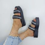 صندل چروک زنانه مهدیس - تصویر 3