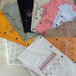 مانتو لنین تابستانه خنک نارنجی پرتقالی - تصویر 2