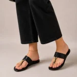 صندل زنانه مدل لاانگشتی YSL - تصویر 5