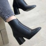 نیم بوت پاشنه دار زنانه مدل ژاله - تصویر 4
