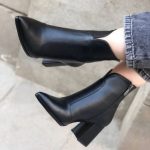 نیم بوت پاشنه دار زنانه مدل ژاله - تصویر 3