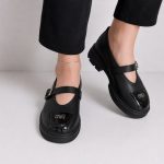 کفش لوفر ورنی زنانه مدل تک بند MIU - تصویر 2