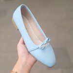 کفش کالج تخت زنانه مدل پاپیونی 9231 - تصویر 10