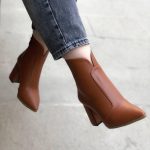 نیم بوت پاشنه دار زنانه مدل ژاله - تصویر 7