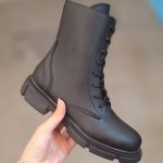 بوت زنانه مدل بندی بغل زیپ - تصویر 5