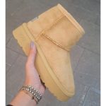 نیم بوت لژدار زنانه مدل آگ UGG - تصویر 7