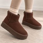 نیم بوت لژدار زنانه مدل آگ UGG - تصویر 6