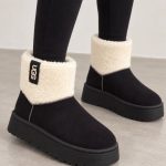 نیم بوت زنانه مدل آگ UGG دور خز - تصویر 2