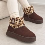 نیم بوت زنانه مدل آگ UGG دور خز - تصویر 4