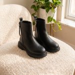 نیم بوت زنانه مدل دو زیپ